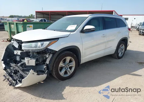 2017 Toyota Highlander Limited из США, поврежденный, VIN 5TDDZRFH8HS395613